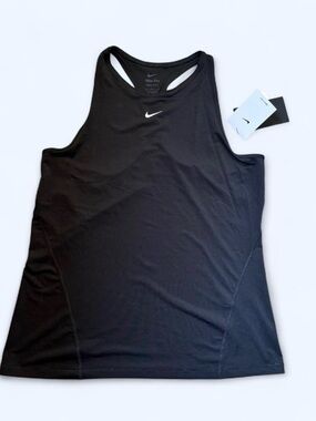 Nike Black Pro Dri-FIT Racerback Tank Top